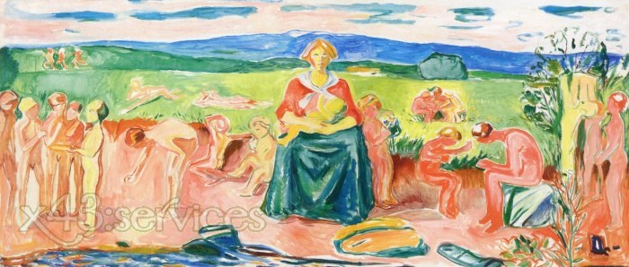 Edvard Munch - Alma Mater 2